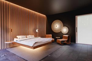 Decorar con listones de madera